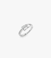 White Gold Yeter Couple Band For Men