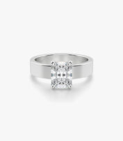 Cushion Shape Lab Grown Diamond Engagement Ring